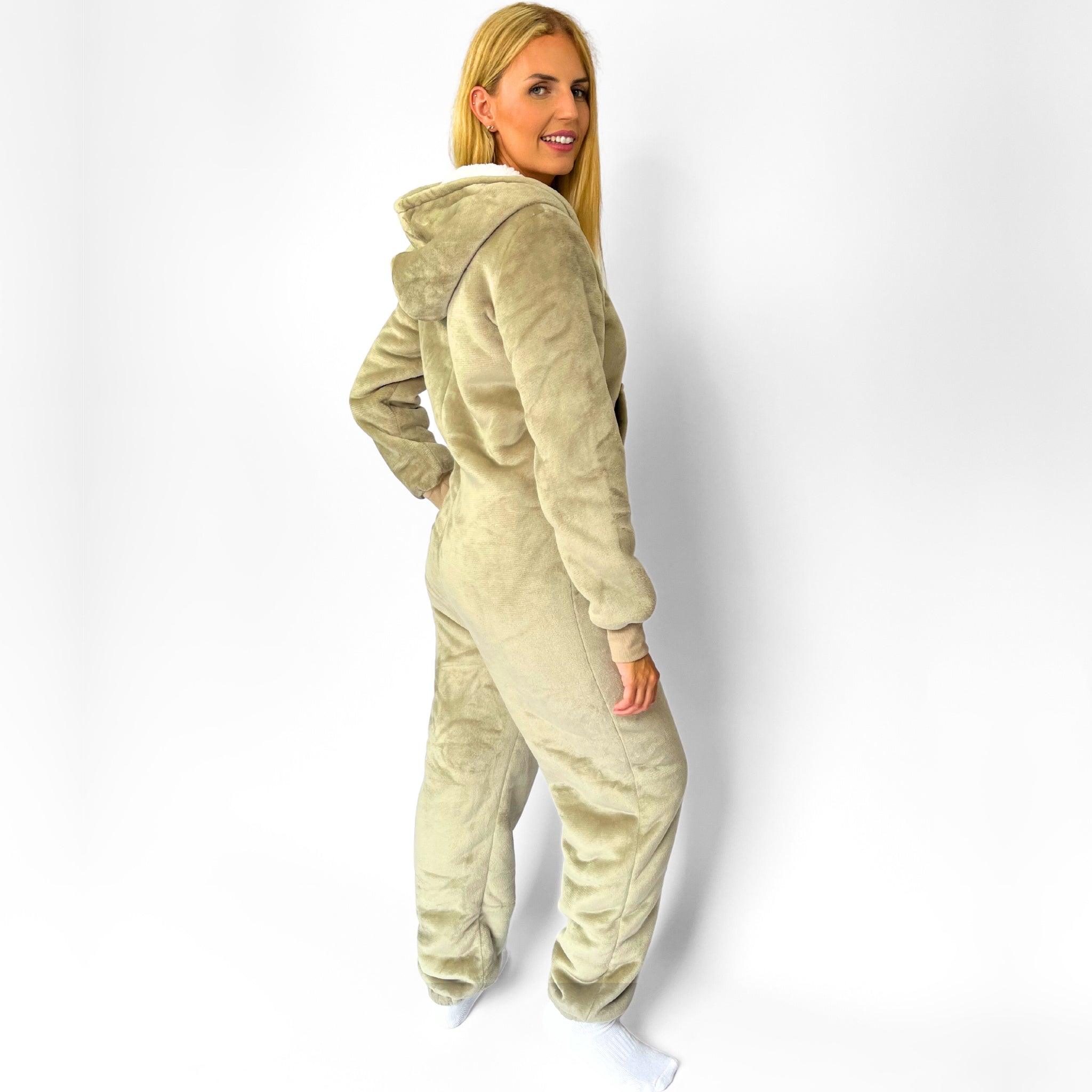 Adult Khaki Onesie The Snoozy